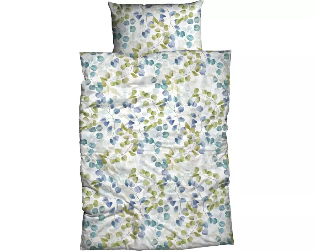 Nobilium Duvetbezug Sibari 200 x 210 cm, Blau/Grün