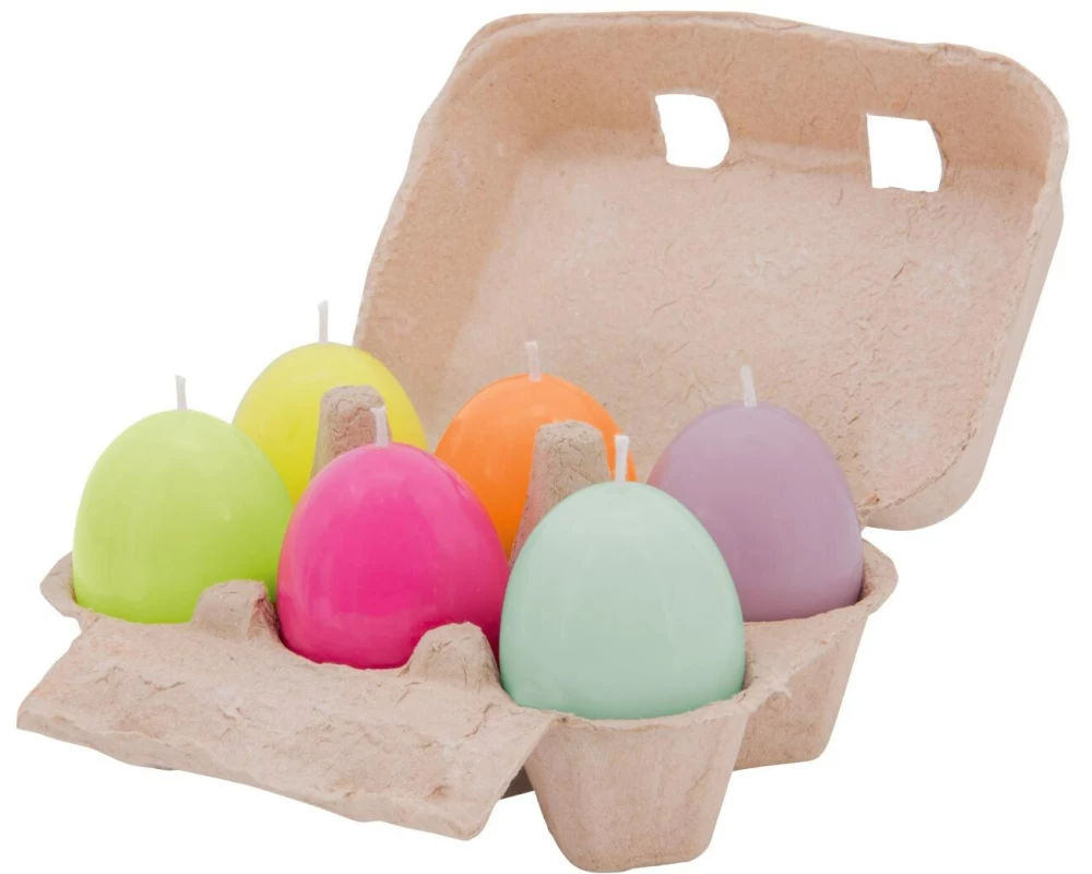 Remember Eier Eddy 6 Stück, Mehrfarbig