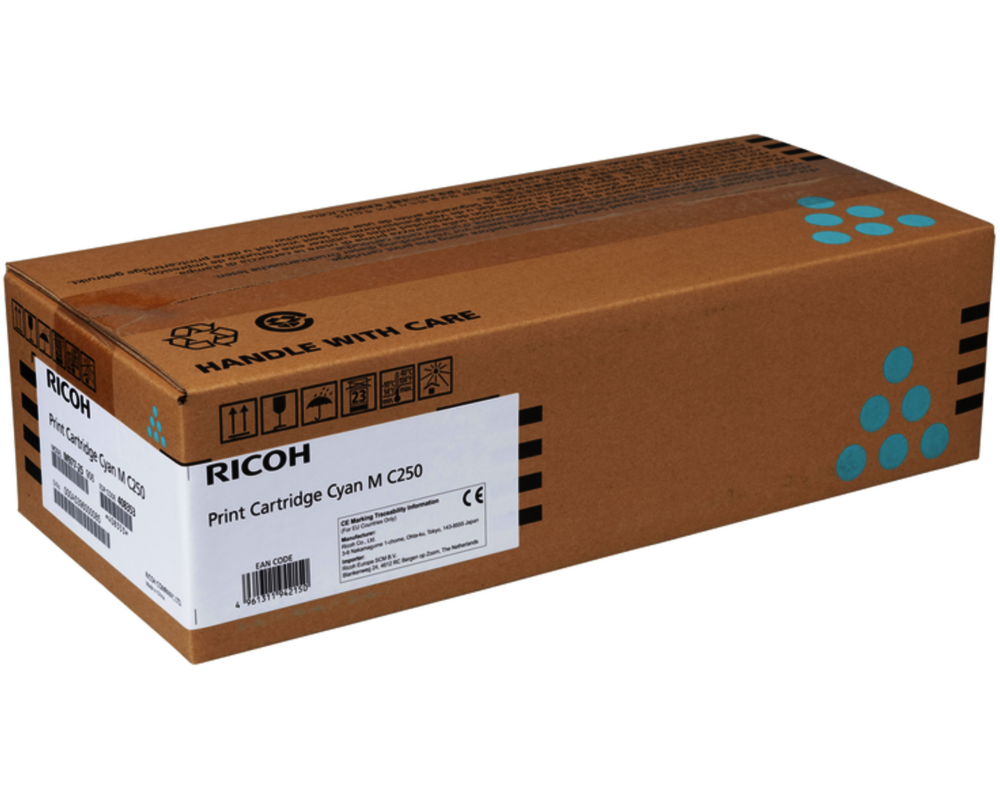RICOH Toner HY cyan 408341 MC 250FW/PC301W 6600 Seiten
