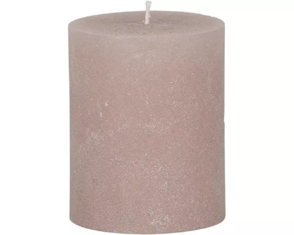 Weizenkorn Kerze Ice 10 cm x 8 cm, Beige, 4 Stück