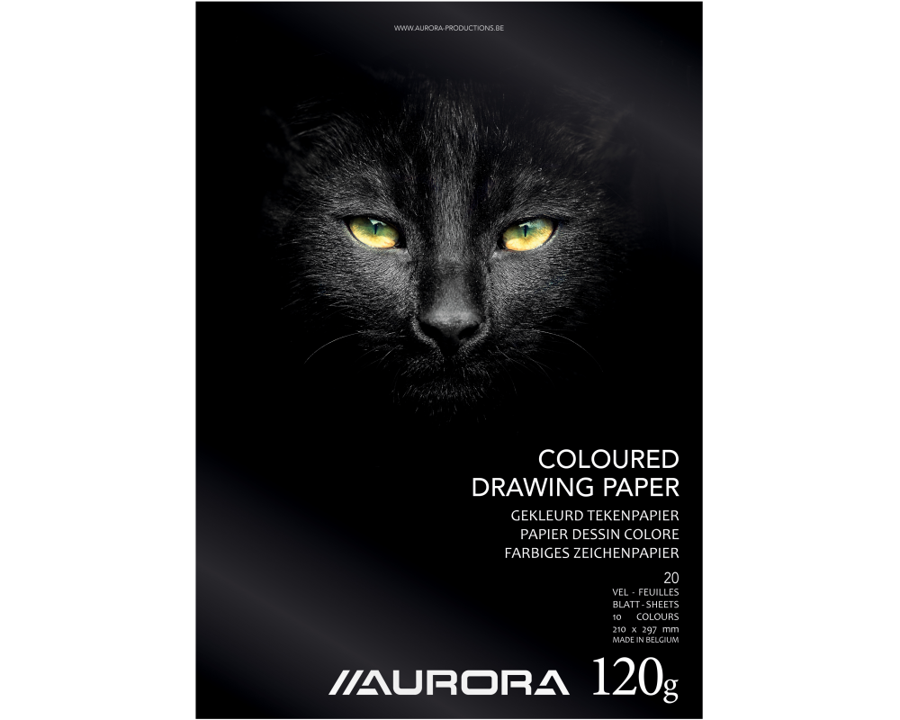 AURORA Zeichenblock A4 BL47 color, 120g 20 Blatt