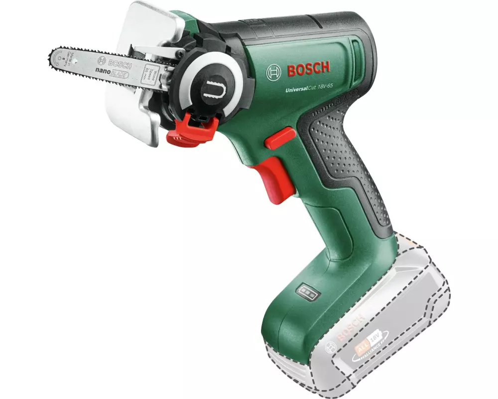 Bosch Akku-Handkreissäge UniversalCut 18 V-65