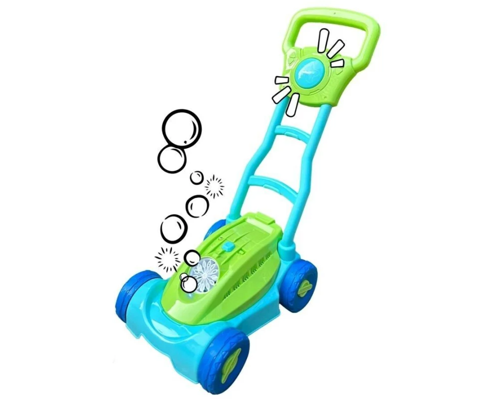 alldoro LED Seifenblasen-Rasenmäher