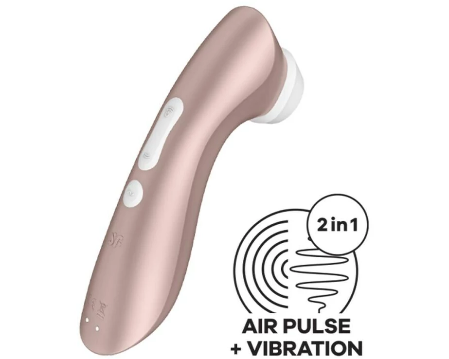 Satisfyer Vibrator Pro 2+ light rose gold