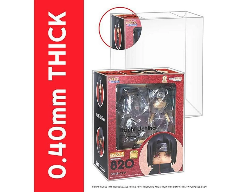 EvoRetro Acryl Box PET Gehäuse für Nendoroid Actionfiguren 10 St