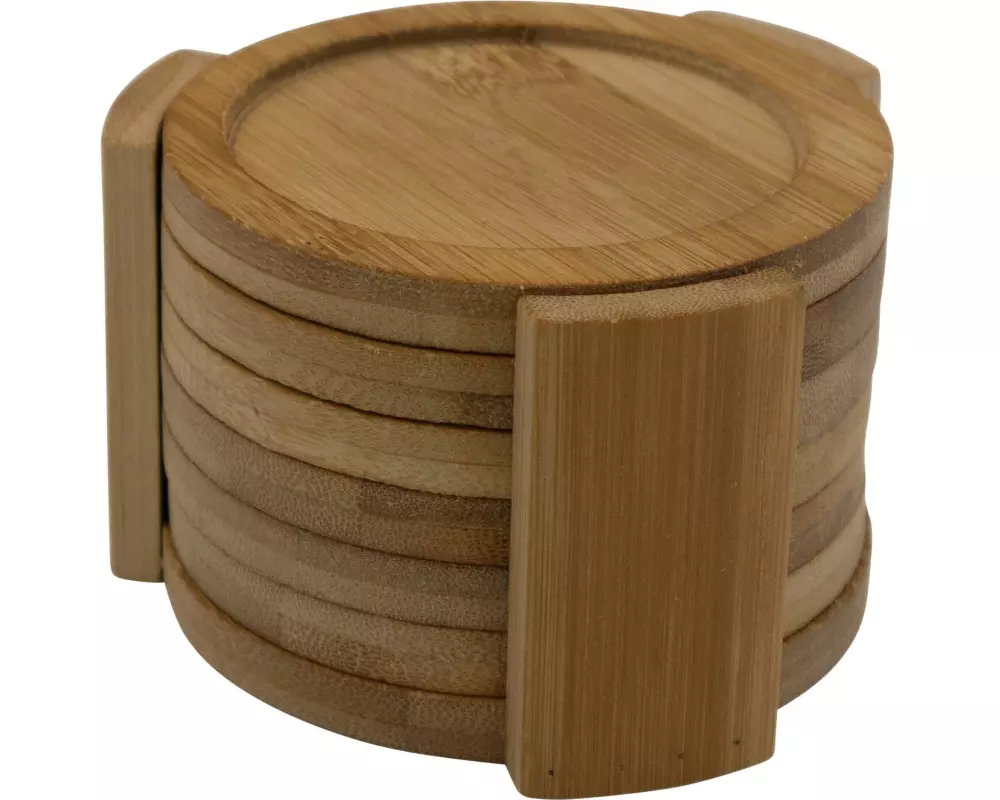 Stronghold Glasuntersetzer Bambus 6 Stück