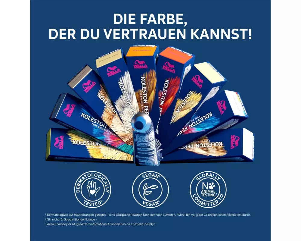 wella Koleston Perfect Me+ 5/82 hellbraun perl-matt 60 ml