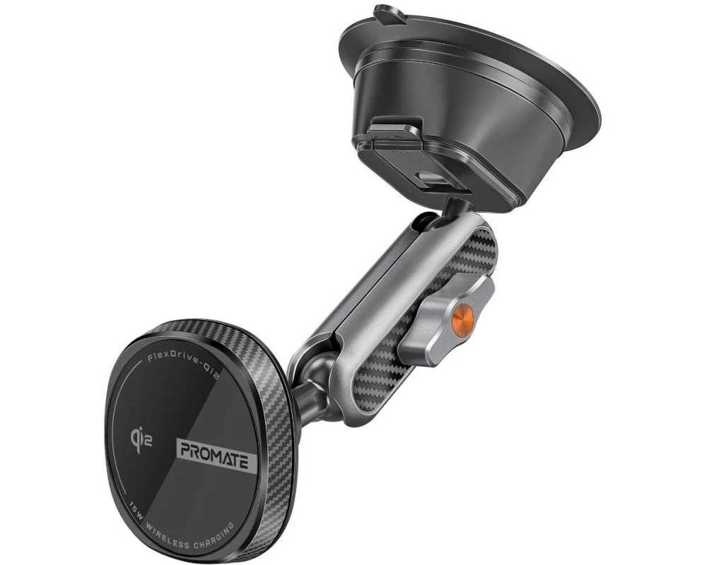 Promate Smartphone-Halterung FlexDrive Qi2