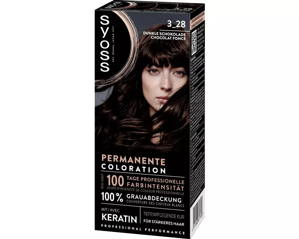 Syoss Haarcoloration 3-28 Dunkle Schokolade