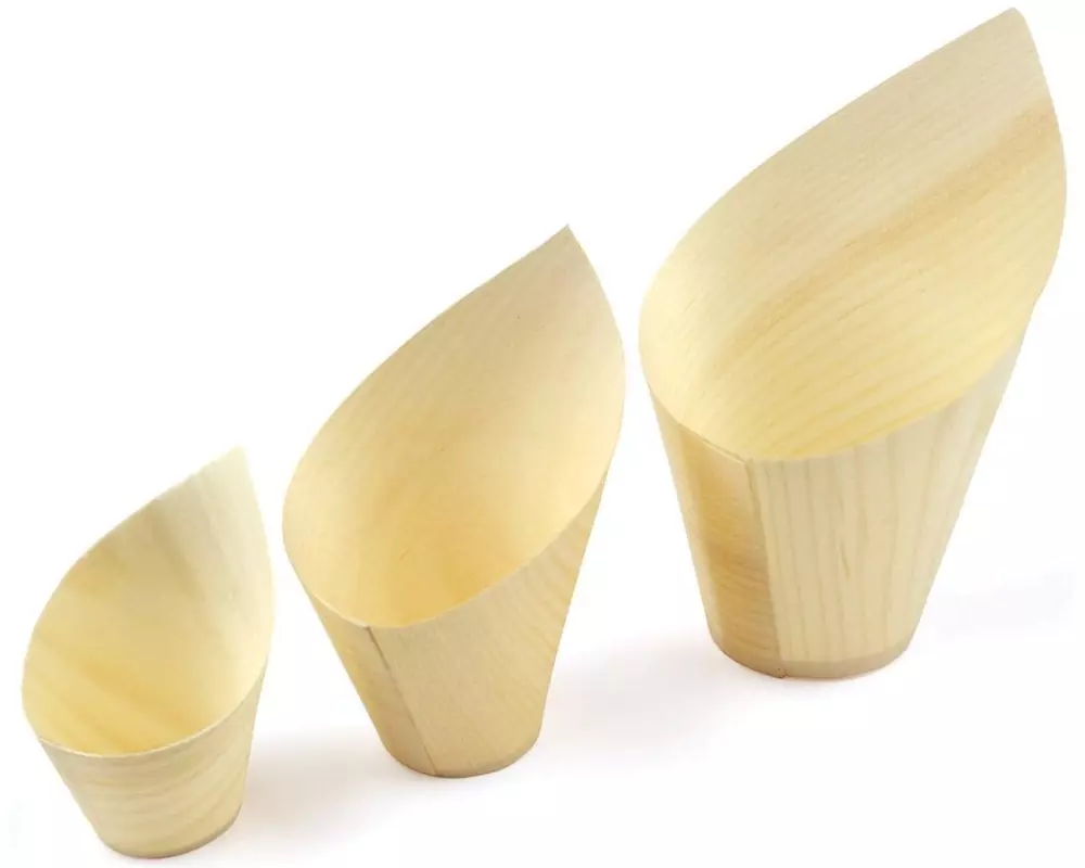 Sier Fingerfood-Schale Oblique Ø 3.2 cm, 50 Stück