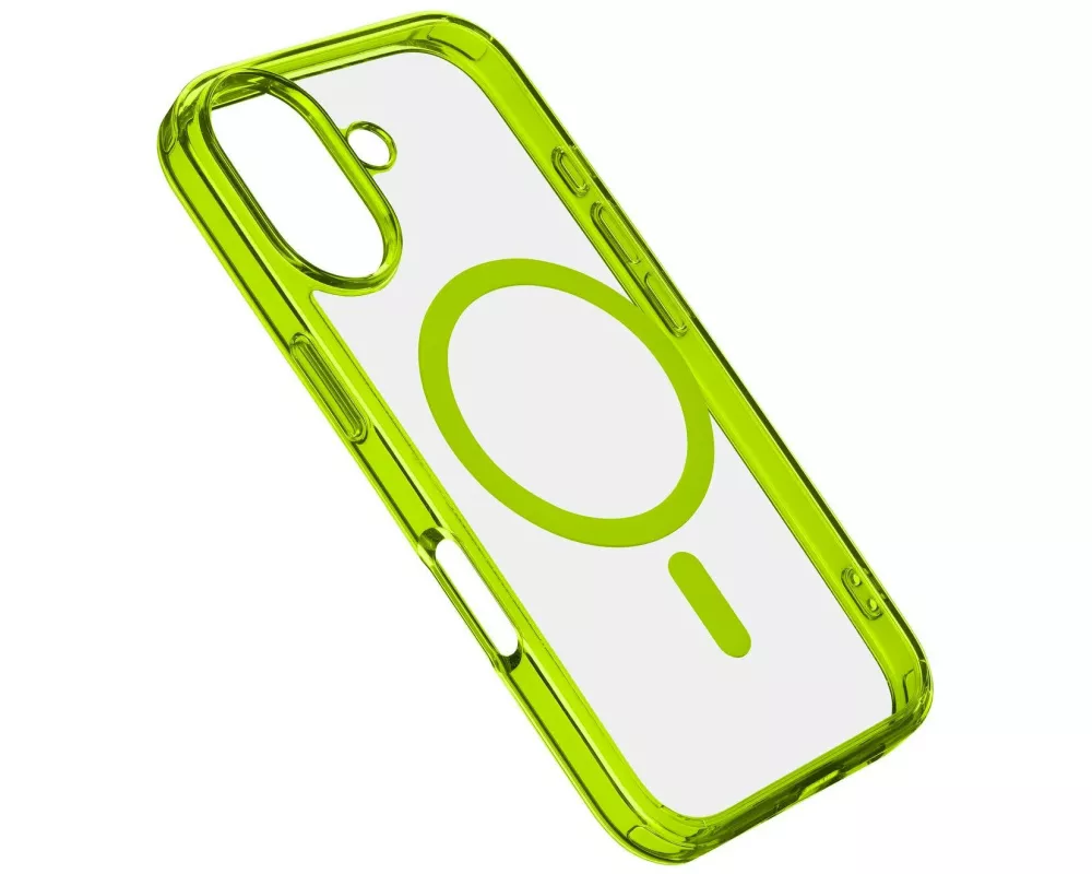 Cellular Line Back Cover Iconic iPhone 16 Plus Lime