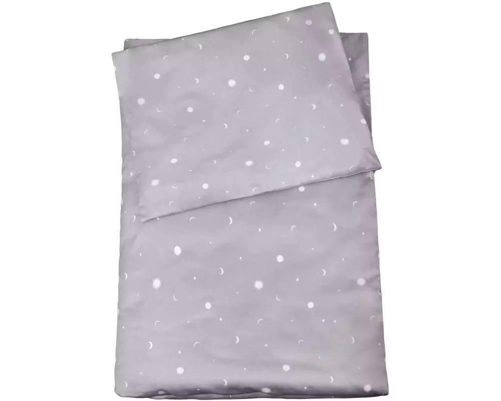 ZEWI bébé-jou Kinderbettwäsche Night Sky 100 x 135 cm + 40 x 60 cm