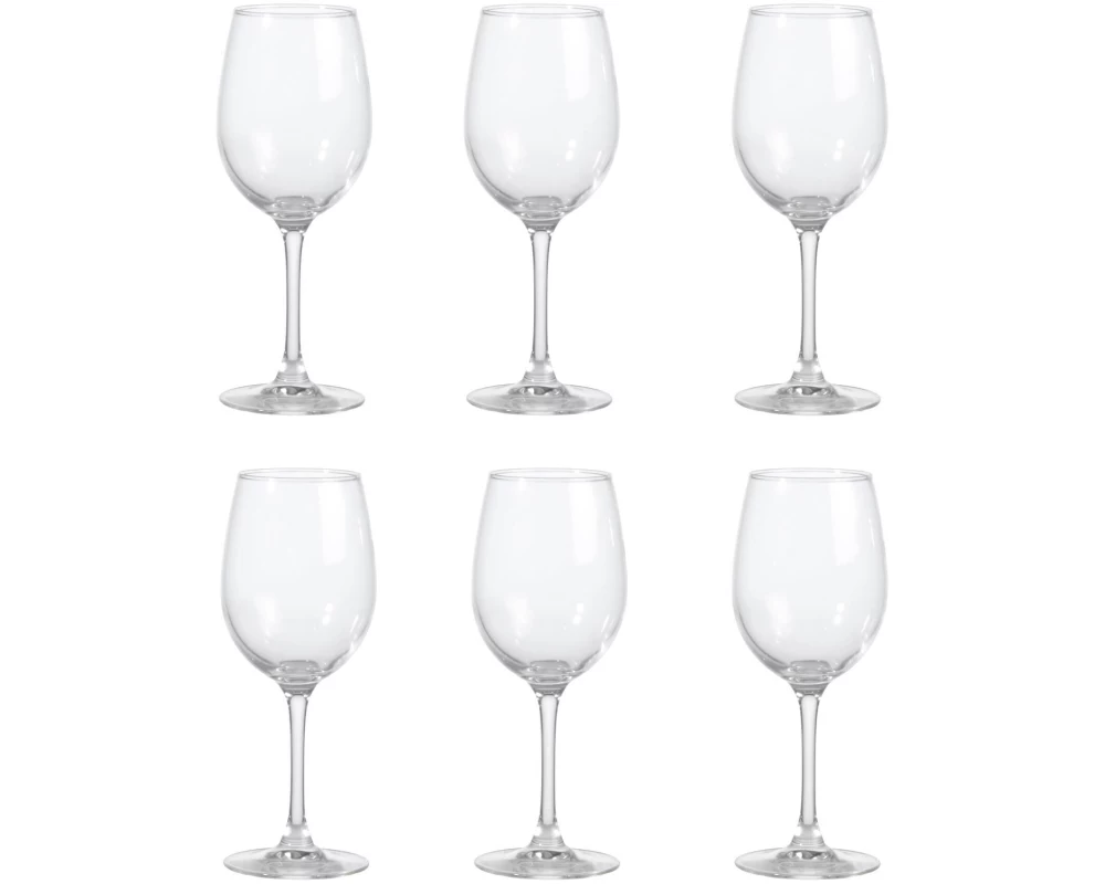 Arcoroc Weissweinglas Wine&More 360 ml, 6 Stück, Transparent