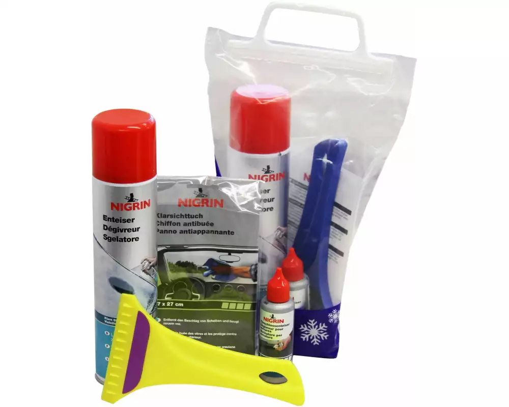 NIGRIN Pflegeset Winter 4-teilig