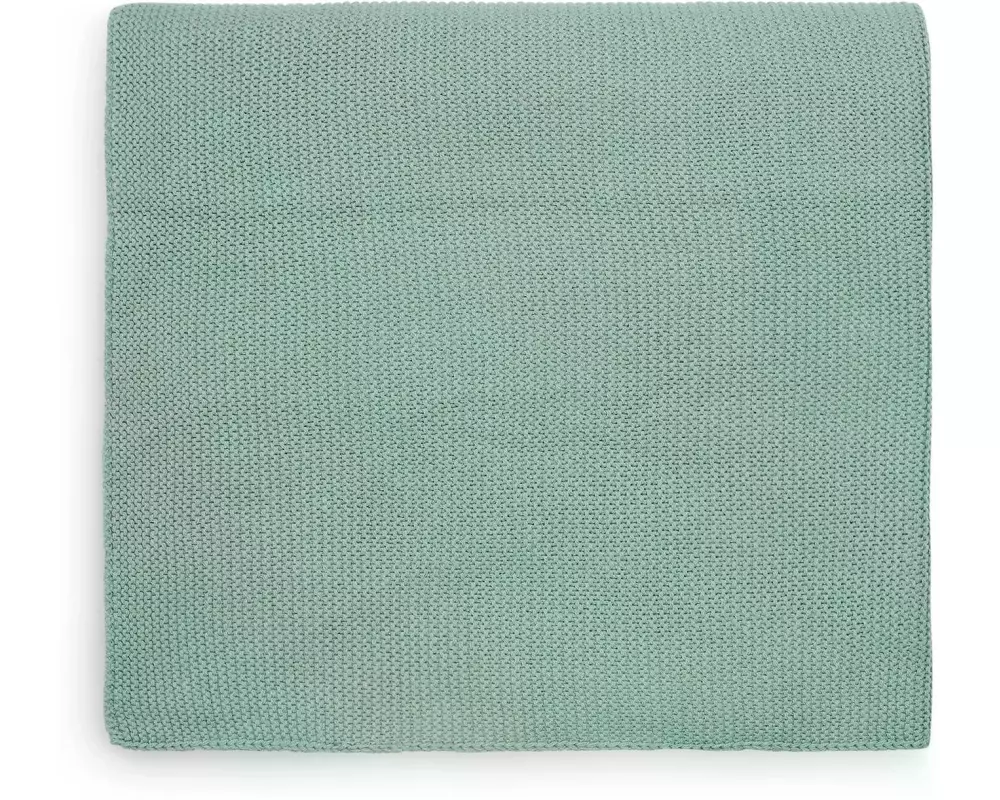 Jollein Kuscheldecke Basic Knit Forest Green 75 x 100 cm