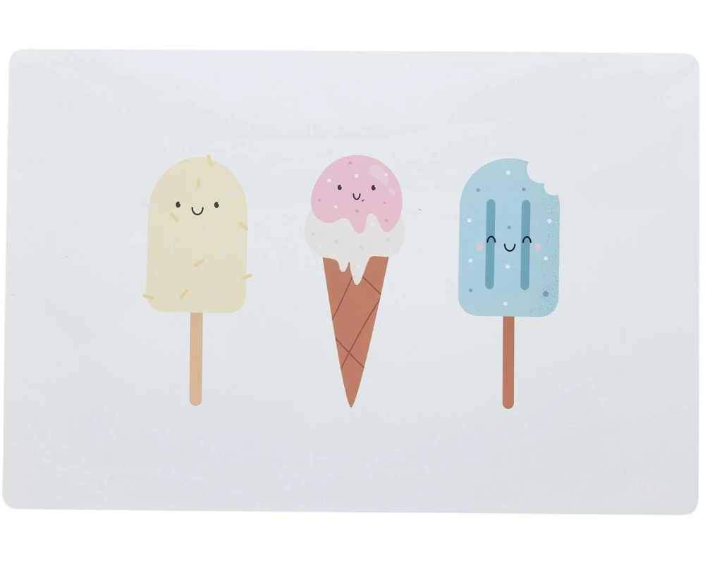 Zeller Present Kindertischset Ice Cream 45 x 30 cm