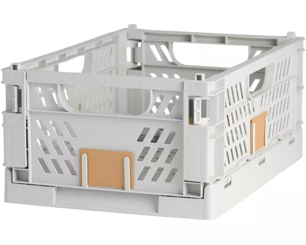 Schou Faltbox 50 x 33 x 20 cm, Hellgrau