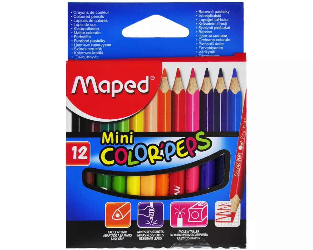 maped Farbstifte Color Peps Mini 12 Stück