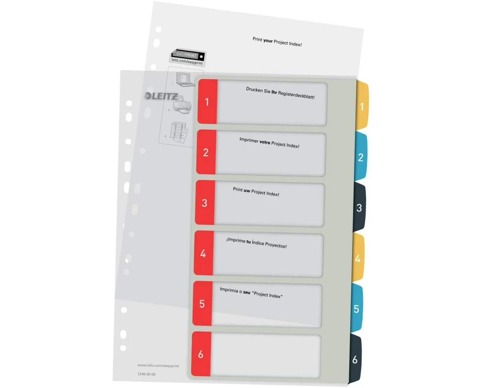 Leitz Register Leitz Cosy 1-6