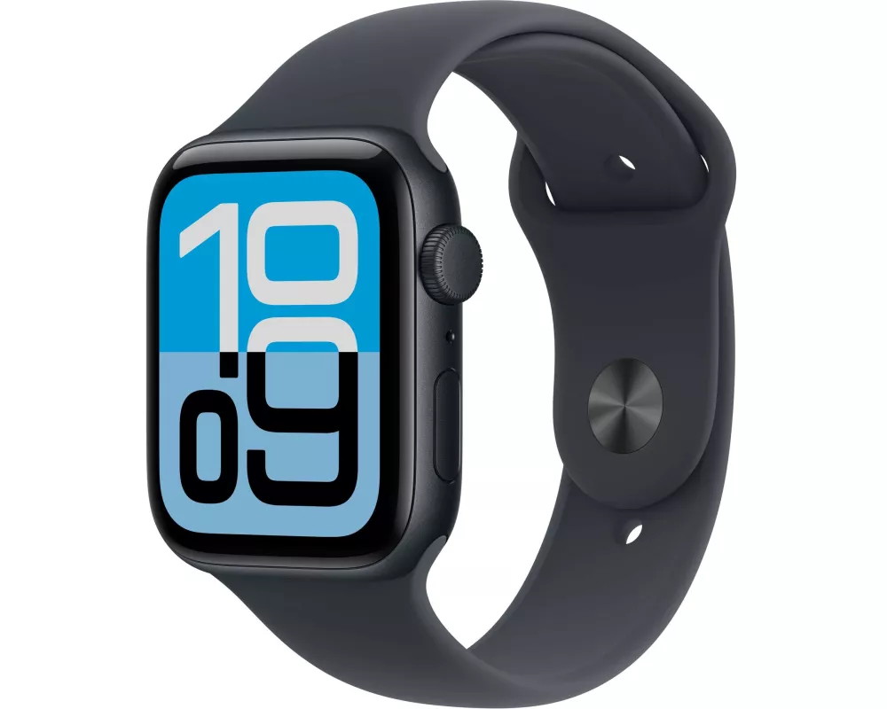 Apple Watch SE 3 44 mm GPS Sport Band Midnight M/L