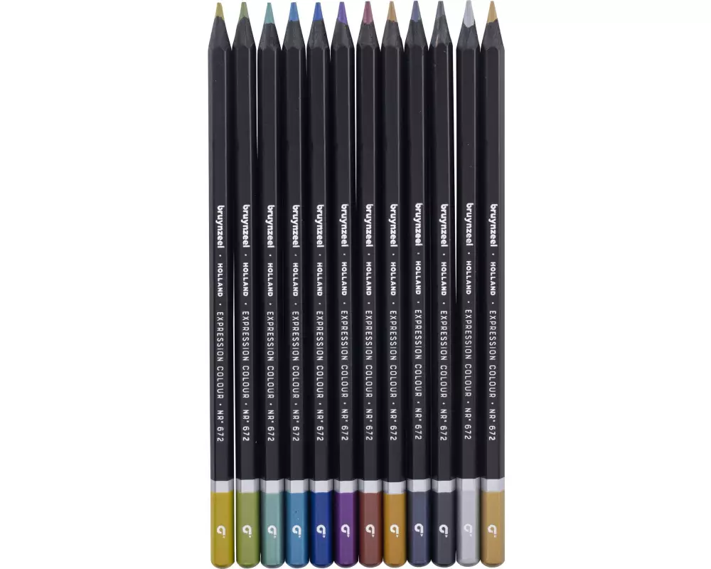 Bruynzeel Farbstifte Metallic 12 Stück