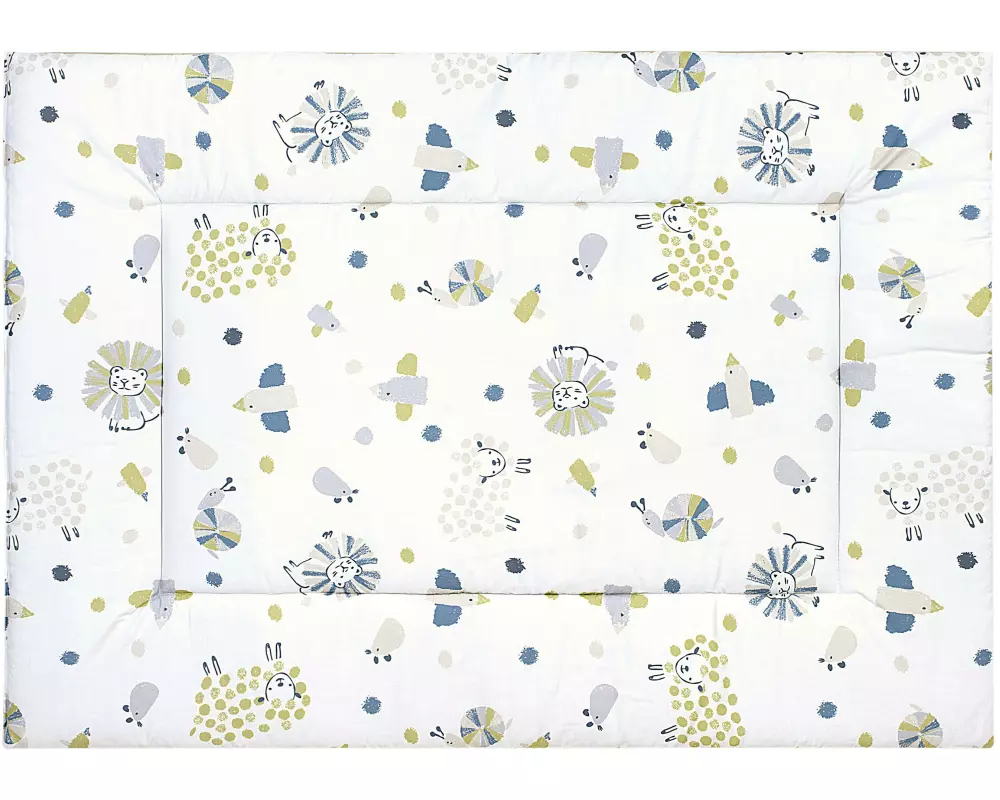 Odenwälder Krabbeldecke Lion Grey 100 x 135 cm