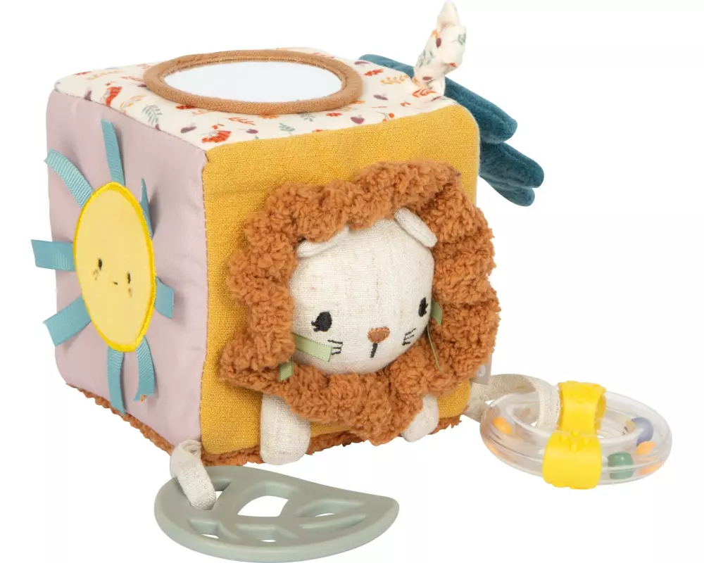 small foot Babyspielzeug Spielwürfel Little Lion