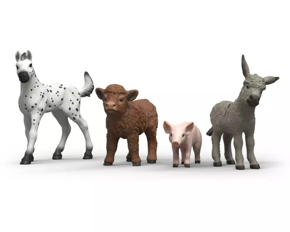 Schleich Bauernhof Babys Spielfiguren-Set