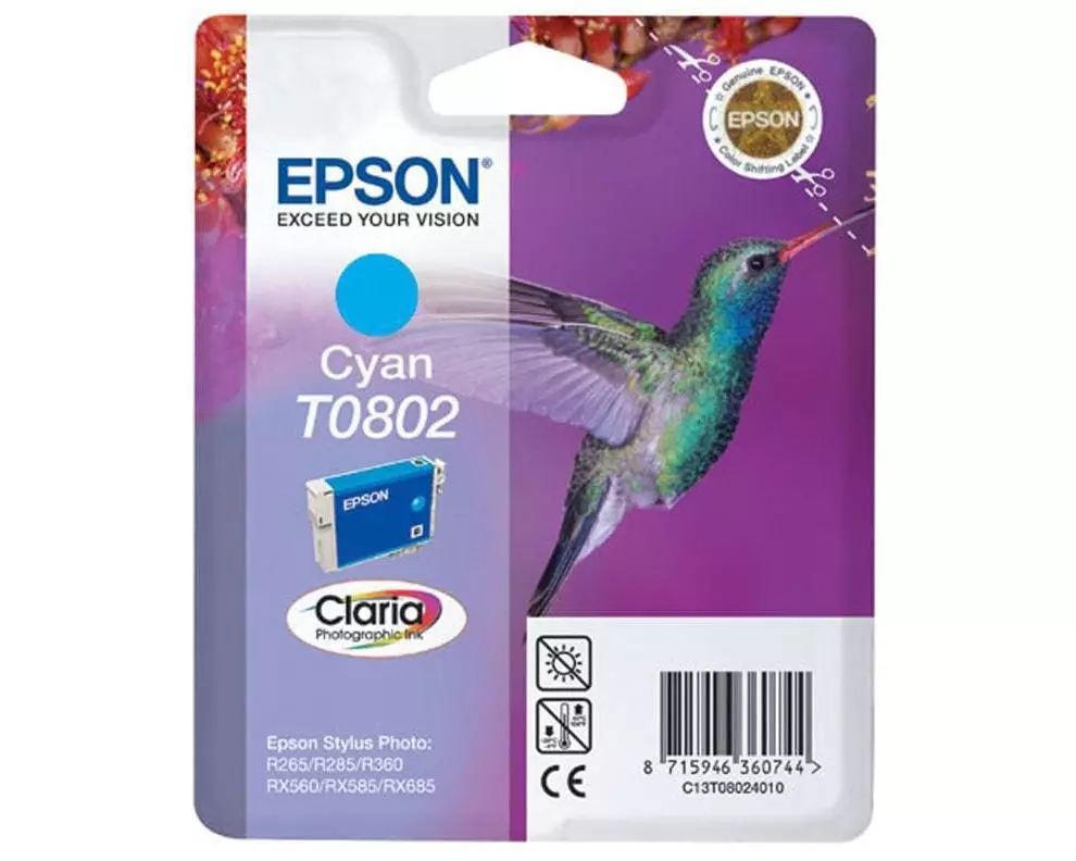 Epson Tinte C13T08024011 Cyan