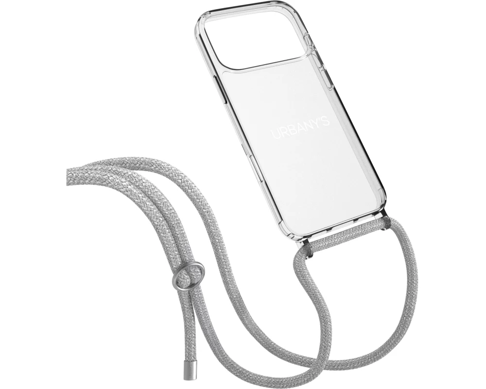 Urbany's Necklace Case CLOUDY SKY iPhone 17 Pro Max Silber Ring