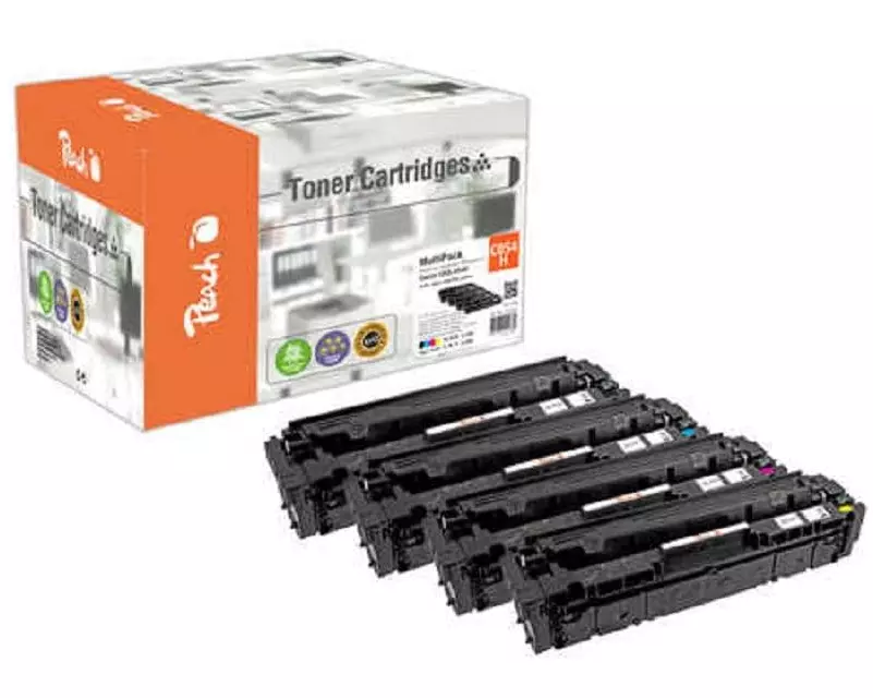 Peach Tonerset Canon CRG-054H MultiPack BK/C/M/Y