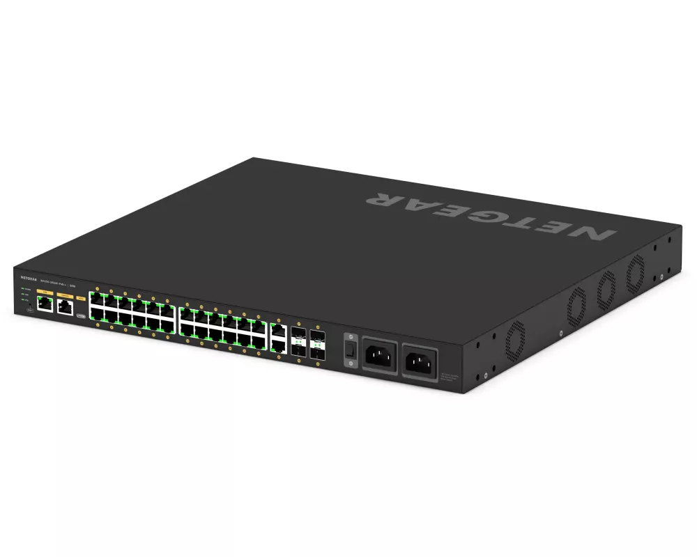 Netgear PoE++ Switch AV Line M4250-26G4F-PoE++ 28 Port