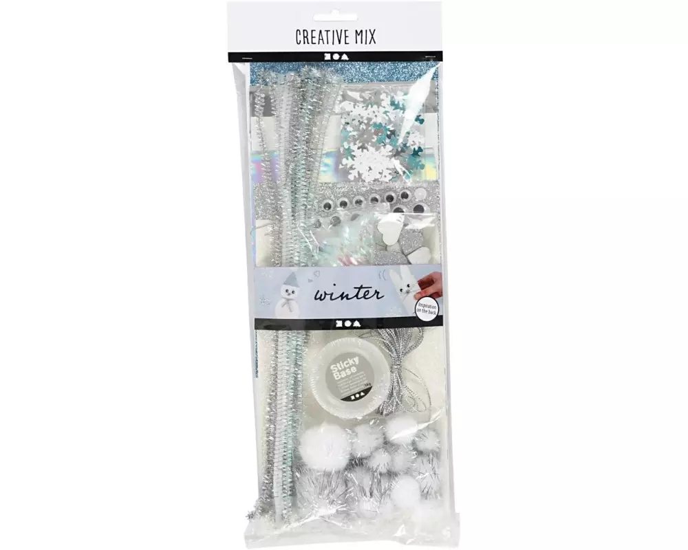Creativ Company Bastelset Winter 9-teilig