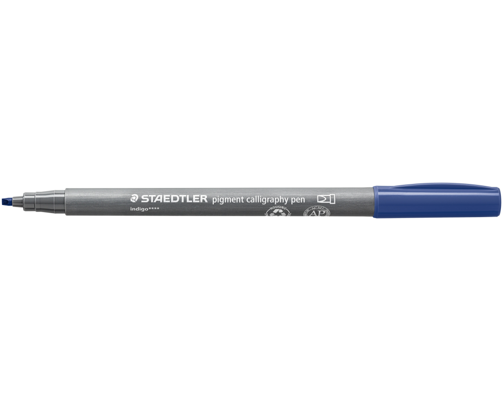 STAEDTLER Fasermaler 2mm 375-36 indigo, Kalligraphiepspitze