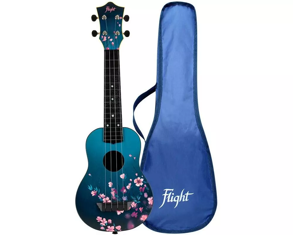 Flight Ukulele Travel Soprano ABS – Sakura
