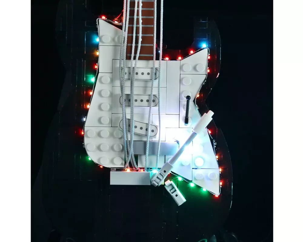 BrickBling LED-Licht-Set für LEGO 21329 Fender Stratocaster