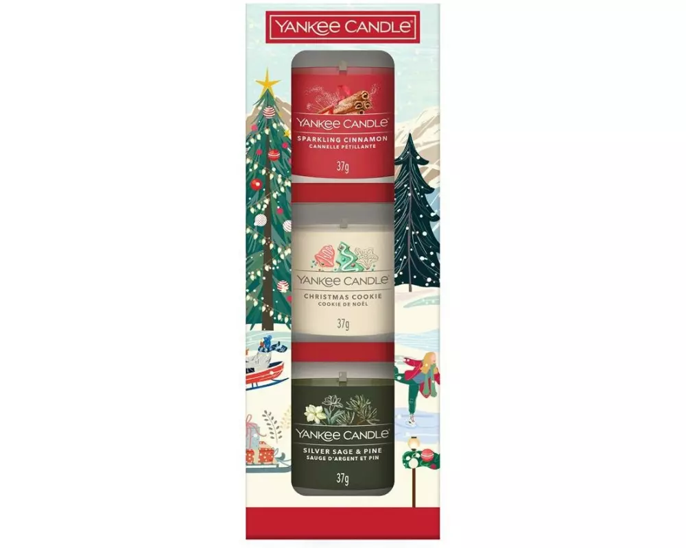 Yankee Candle Signature Kerzenglas Après Ski 3 x 37 g
