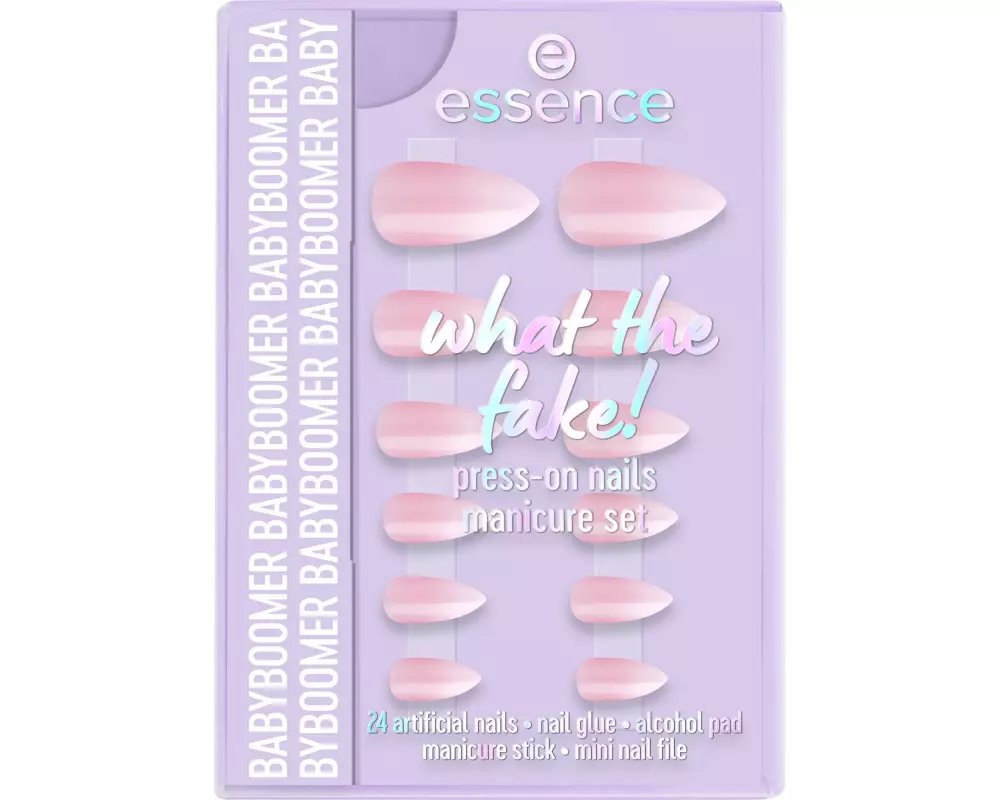essence Kunstfingernagel-Set Press-On Nails Manicure 24 Stück