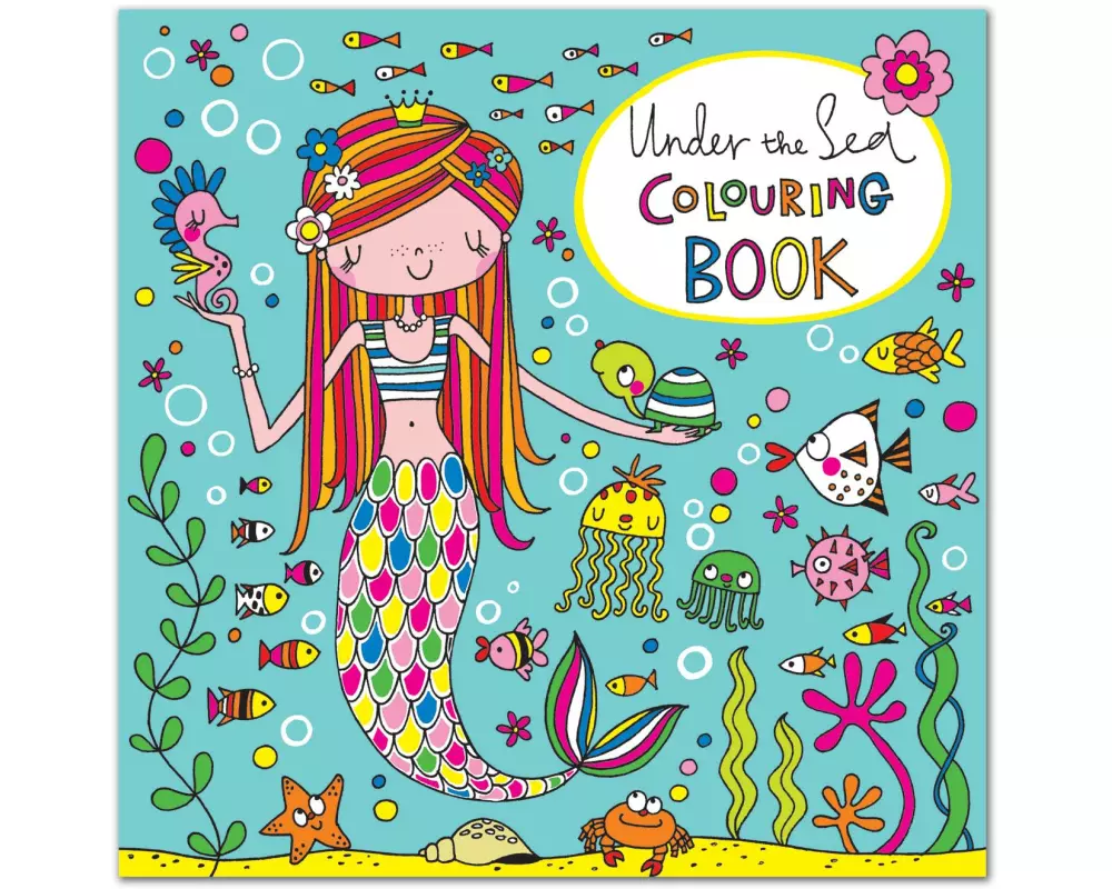 Rachel Ellen Malbuch Meerjungfrau 20.5 x 20.5 cm