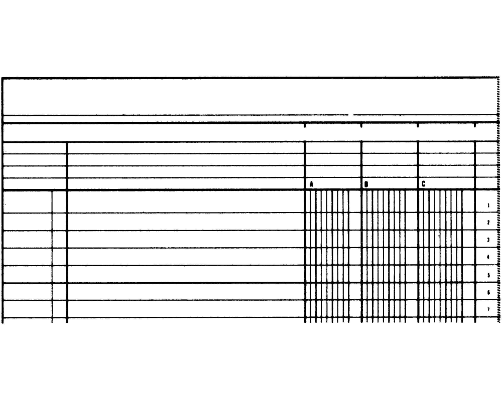 SIMPLEX Statistikbuch A4 19088 4 Kolonnen, grün 40 Blatt