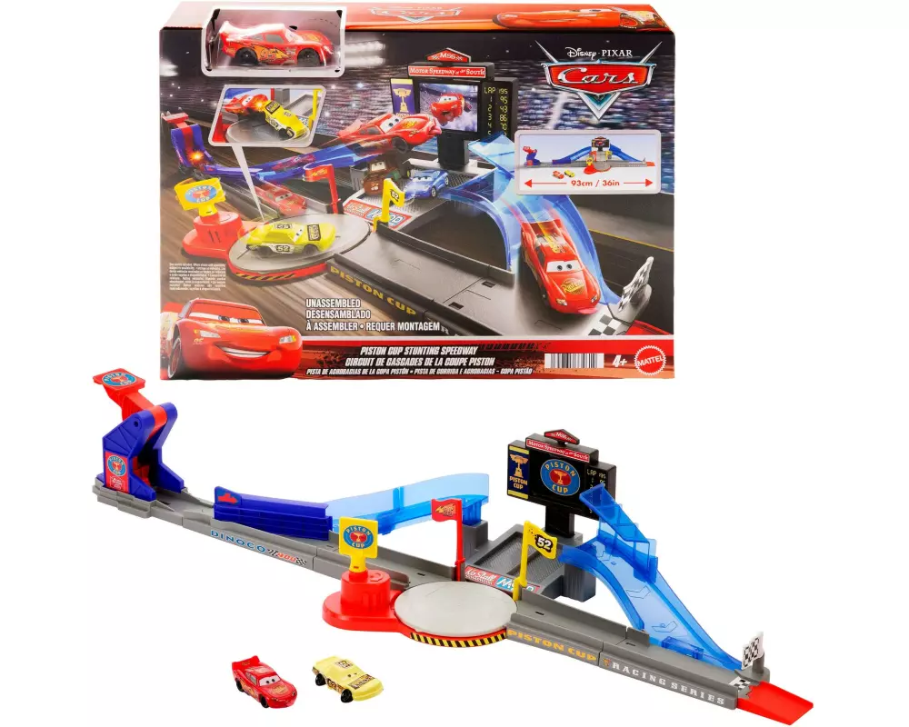 Mattel Cars Disney Cars Piston Cup Spielset, Mehrfarbig