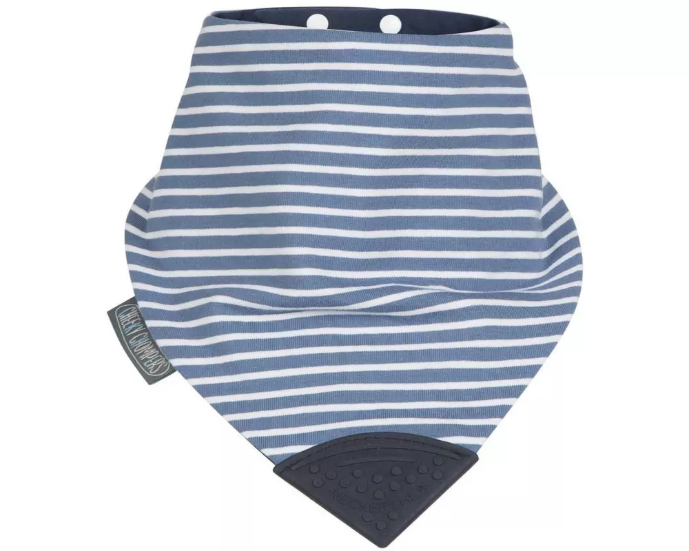 Cheeky Chompers Beisslätzchen Neckerchew Preppy Stripes Gr. M