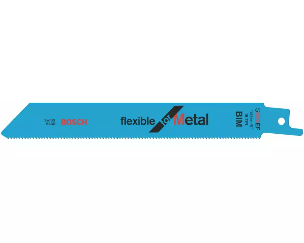 Bosch Professional Säbelsägeblatt S 922 EF Flexible for Metal, 100 Stück
