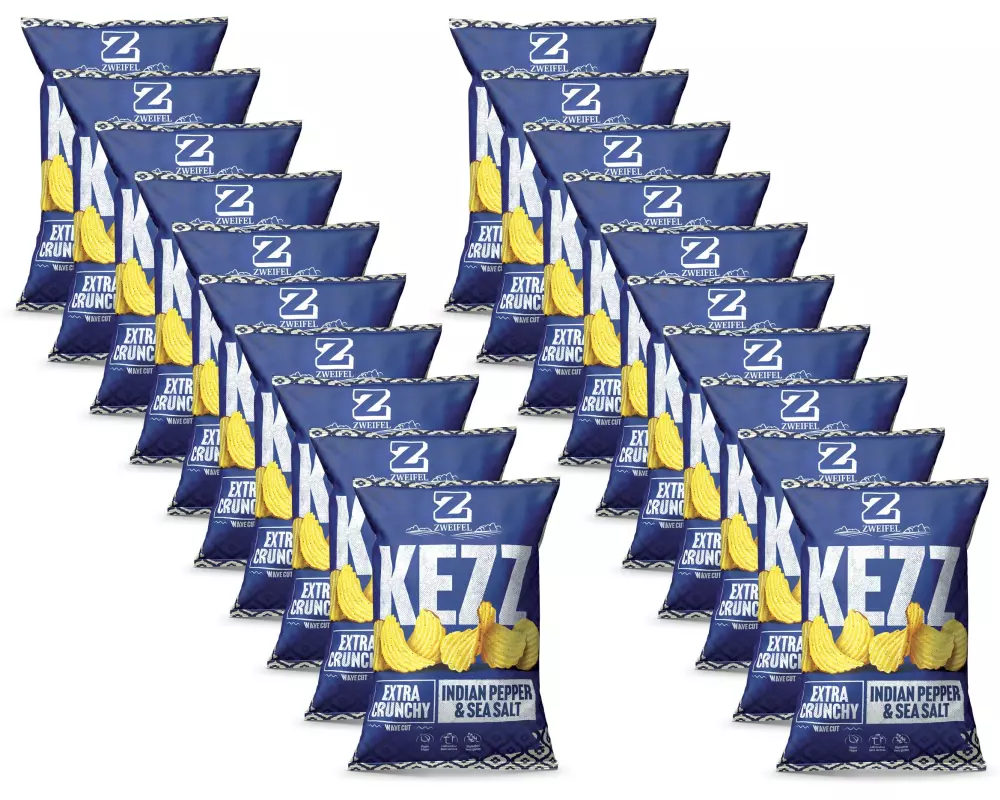 Zweifel KEZZ Chips Pepper and Salt 20 x 35 g