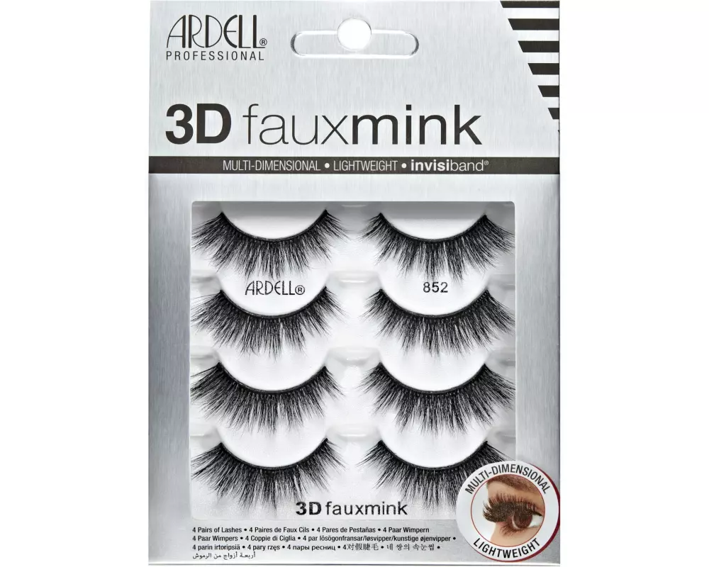 Ardell 3D Faux Mink 852 Schwarz