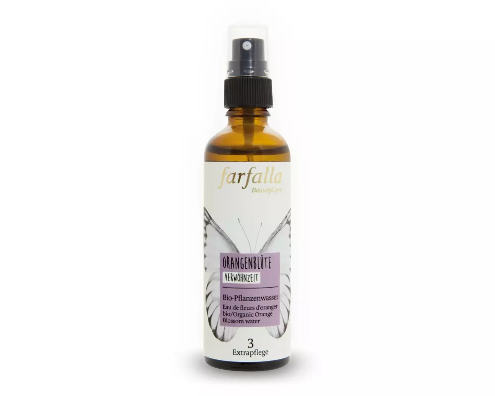 Farfalla Orangenblüte Bio-Pflanzenwasser 75 ml