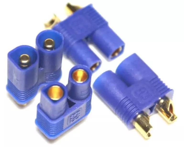 EP Stecker EC3, mit Lötfahnen, 5 Paar