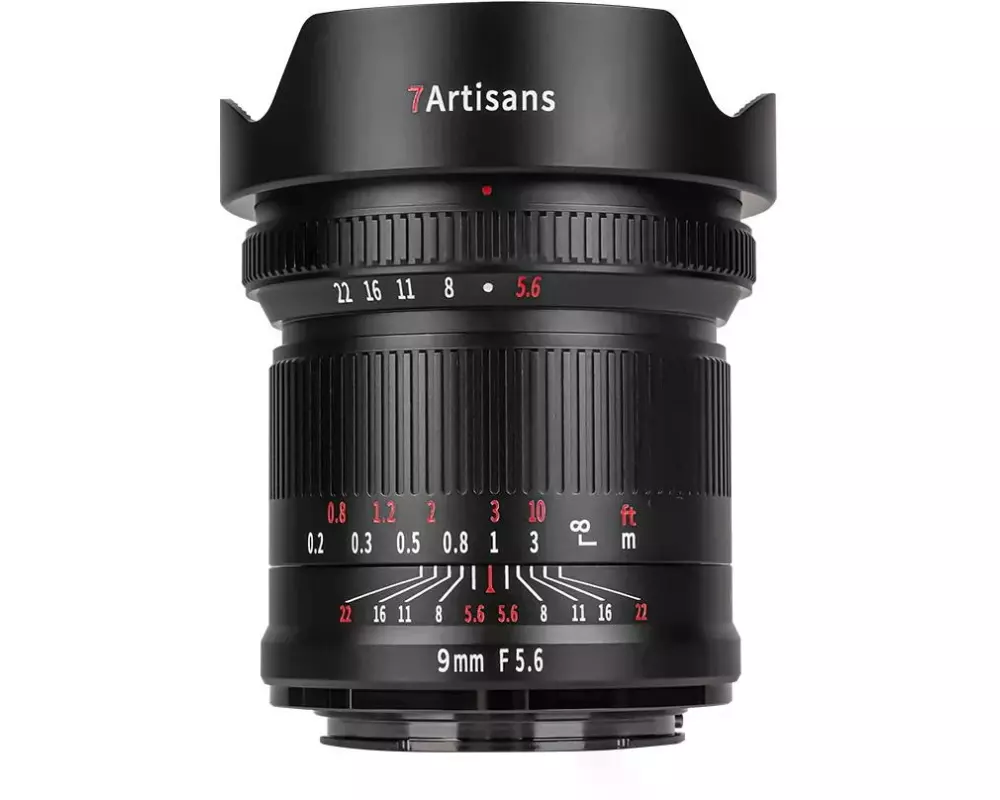 7Artisans Festbrennweite 9mm F/5.6 – Canon RF