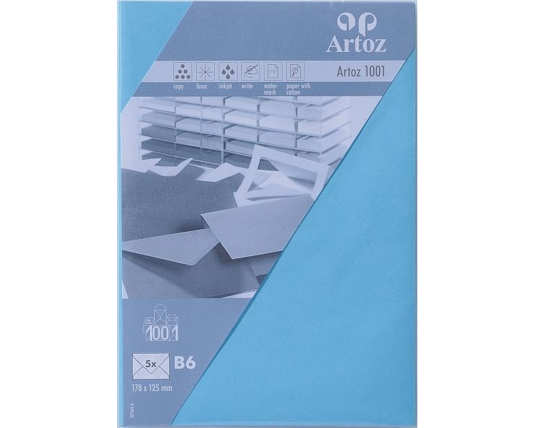 ARTOZ Couverts 1001 B6 107364183 100g, azur 5 Stück