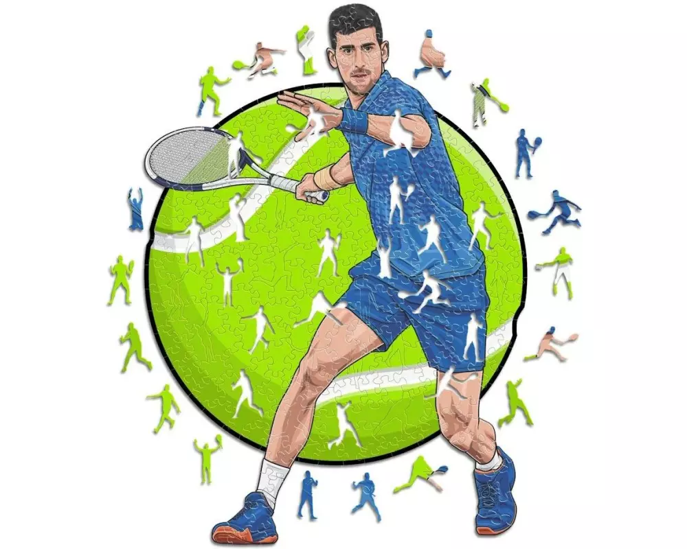 Iconic Puzzle Puzzle Novak Djokovic – Tennis
